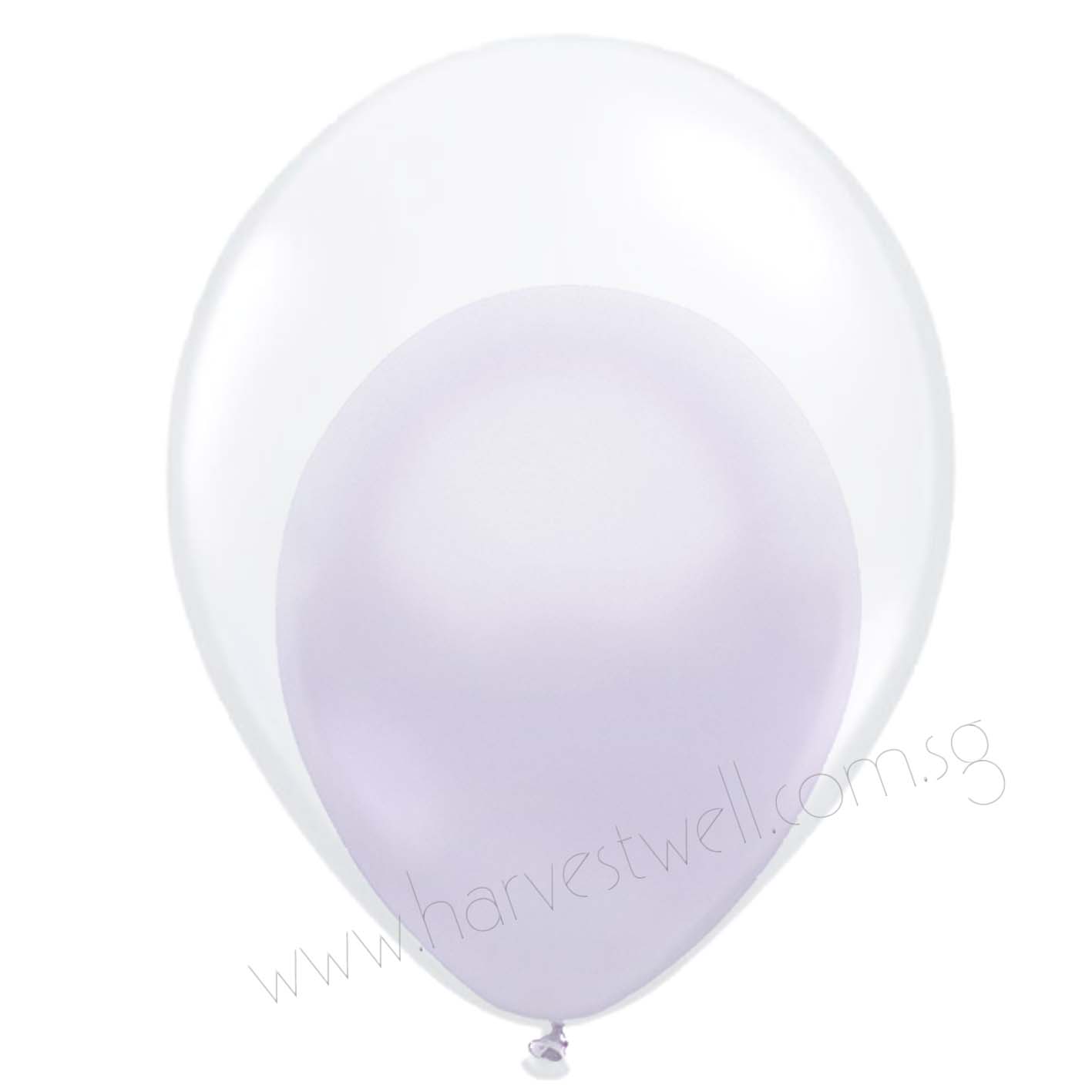 Lilac Balloon In Balloon